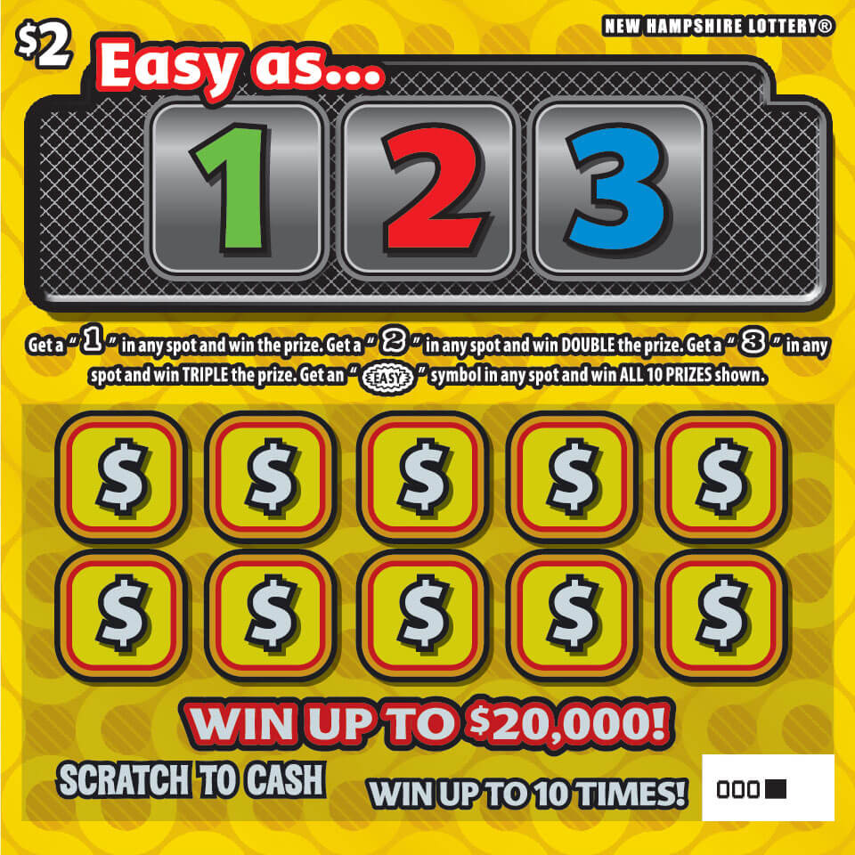 Easy as…1 2 3 New Hampshire Lottery