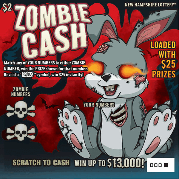 Zombie Cash | New Hampshire Lottery