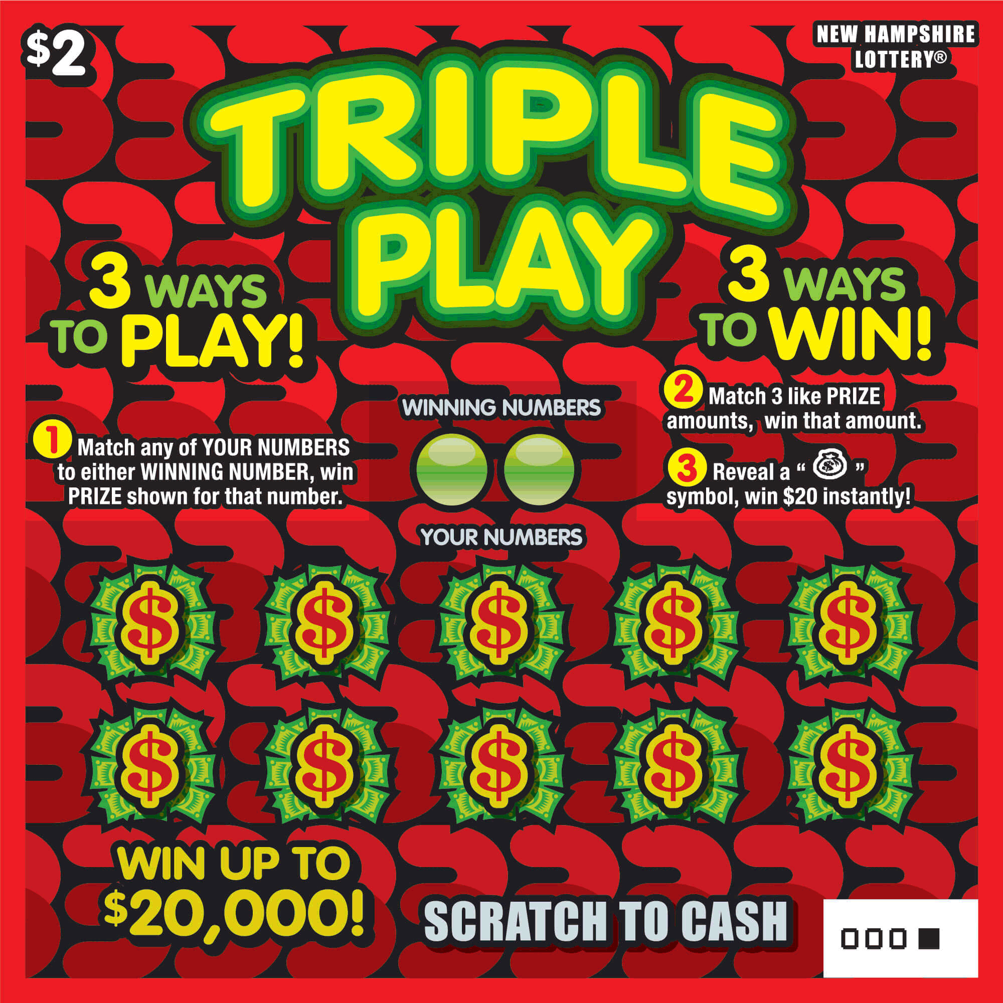 Triple Play | New Hampshire Lottery