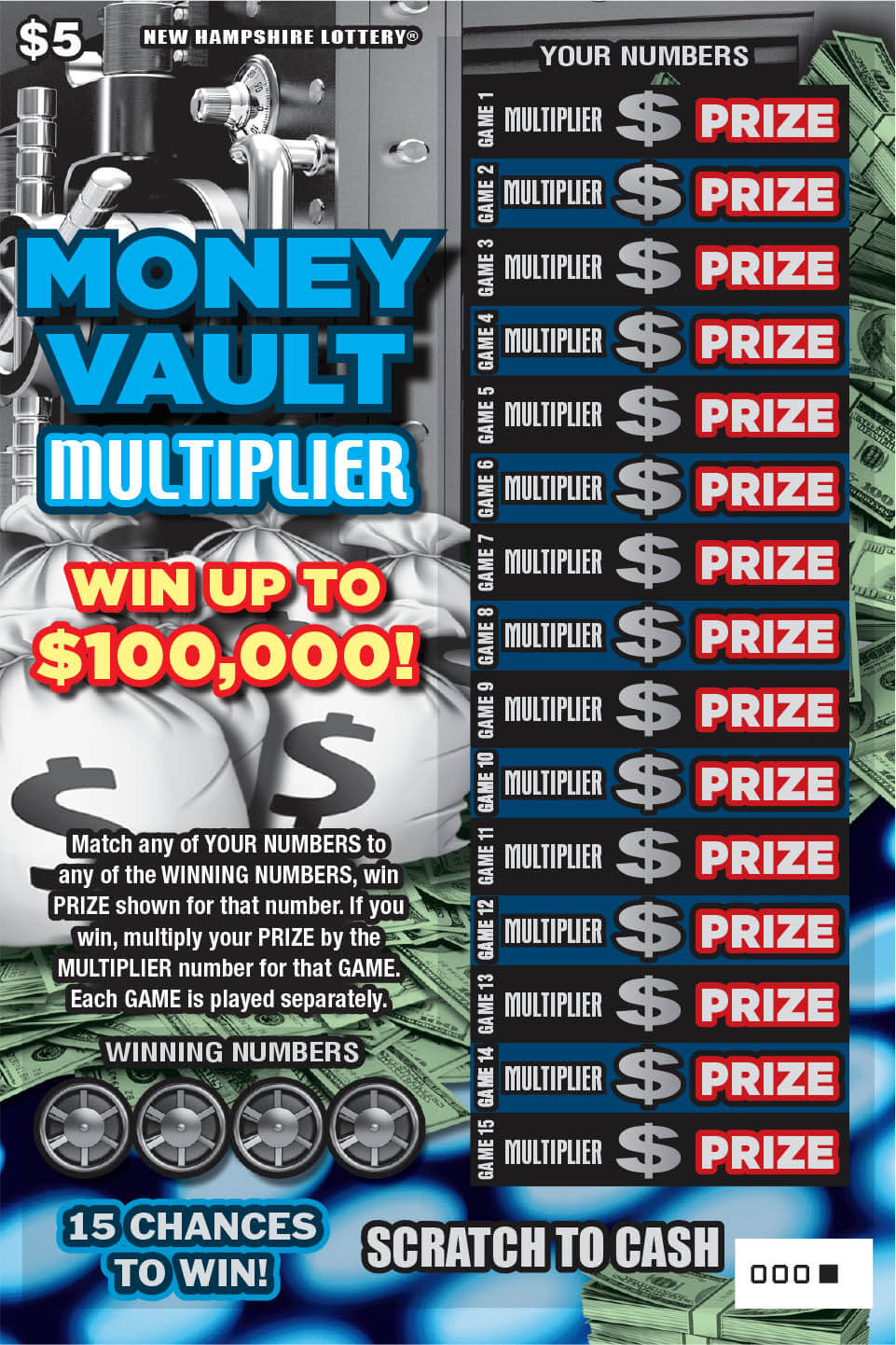 Multiplier for mega millions